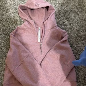 lululemon half zip scuba hoodie